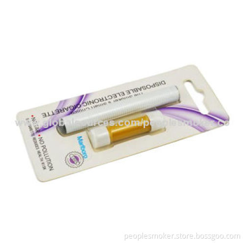 Disposable E-cigarette with 2 Pieces Cartomizers, 122mm Length
